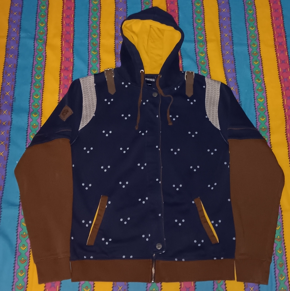 2017 The Witcher Grandmaster Zip Up Hoodie Hooded Sweatshirt Cosplay Costume